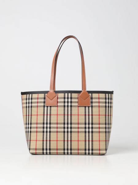 borsa burberry gialla marrone nera grigio bianco|Borse tote Burberry da donna .